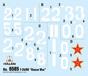 Italeri 6585 T-34/85 Korean War 1/35 – Bild 14