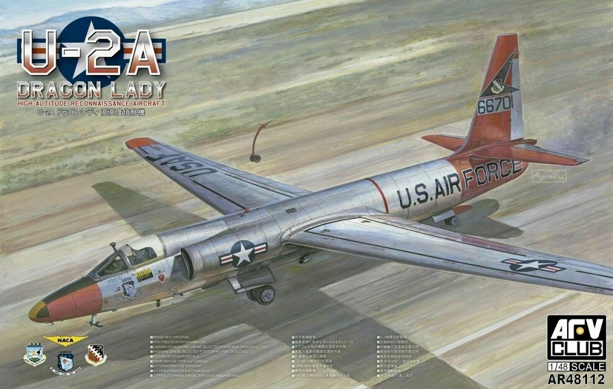 AFV Club AR48112 Lockheed U-2A Dragon Lady 1/48 