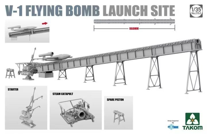 Takom 2152 V-1 Flying Bomb Launch Site 1/35 – imagen 2