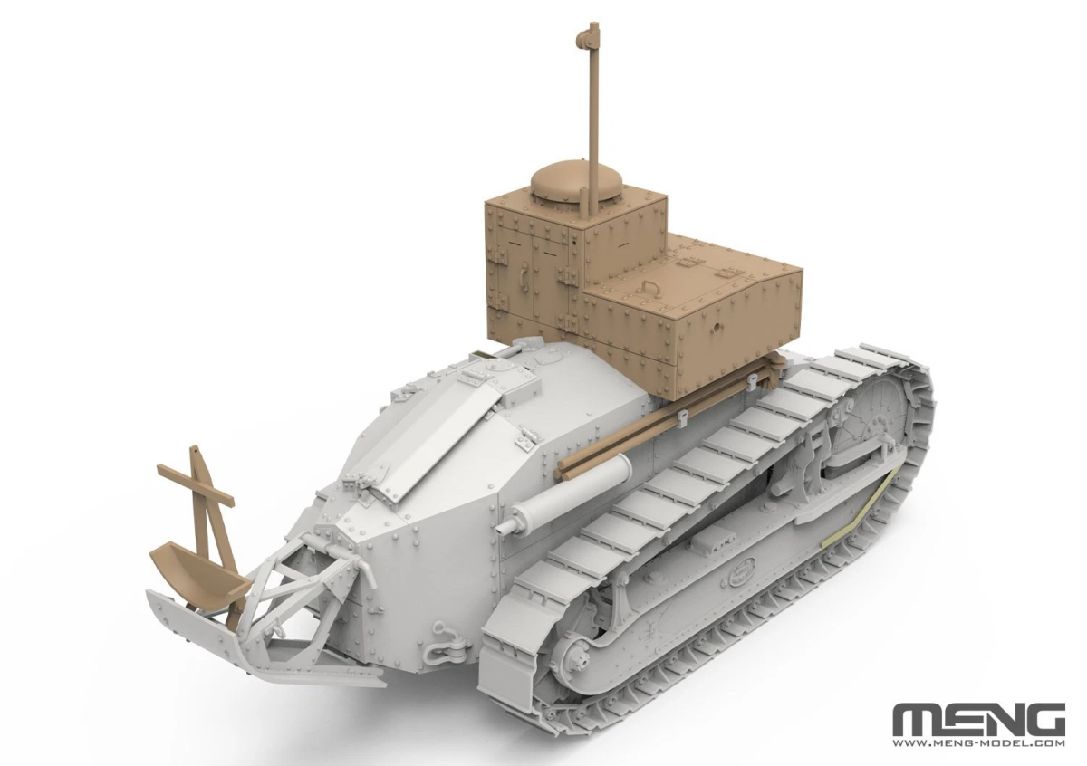 Meng Model SS-021 French FT T.S.F. Radio Version 1/35