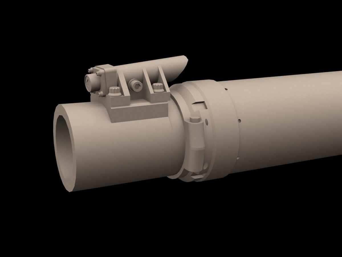 Panzer Art GB35-003 M256 Gun barrel for M1A1 “Abrams” MBT 1/35 – imagen 2