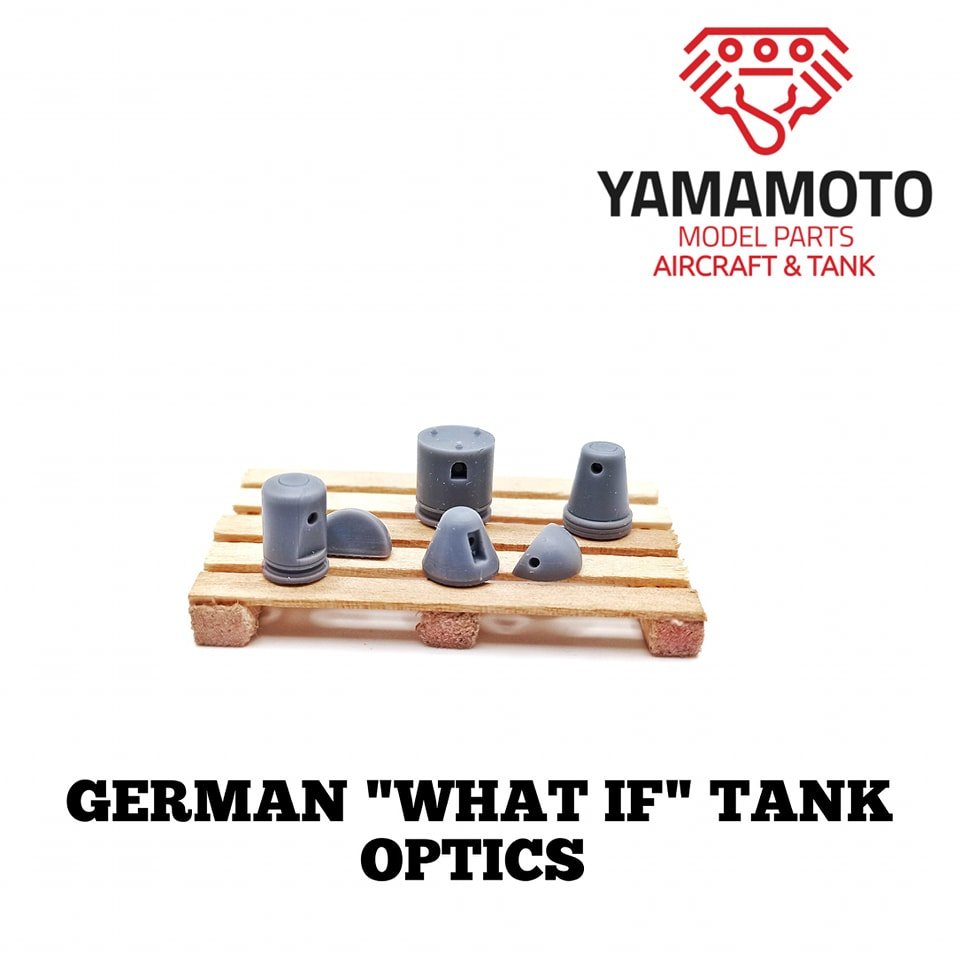 Yamamoto Model Parts YMP3511 German &amp;quot;What if&amp;quot; tank optics 1/35