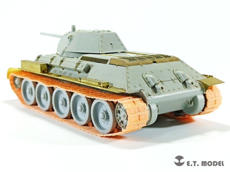 E.T. Model P35-018 Soviet T-34 550mm Stamped Links（Type 1940）Workable Track ( 3D Printed ) 1/35 – Bild 4