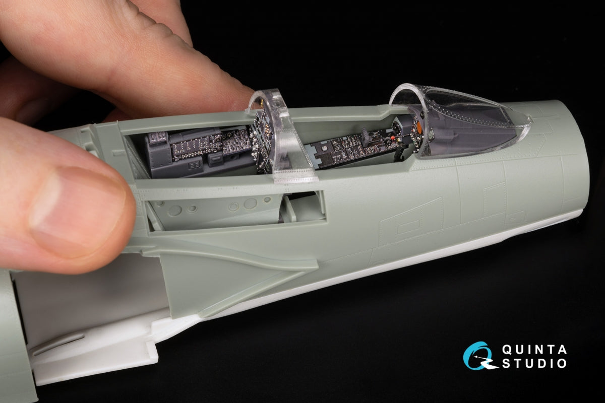 Quinta Studio QDS+48486 F-4N Phantom II 3D-Printed &amp;amp; coloured Interior on decal paper (Academy) (Small version) (with 3D-printed resin parts) 1/48 – Bild 13