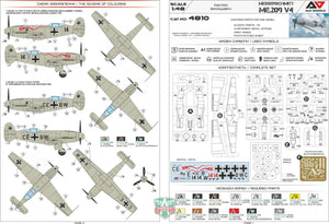 A&amp;amp;A Models 4810 Messerschmitt Me.209 V-4 1/48 – imagen 2