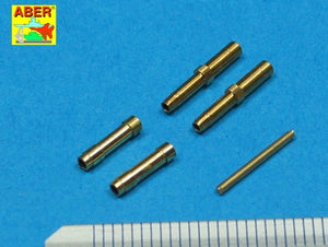 Aber A32010 Set of 2 barrels for German aircraft 30mm machine cannons MK 108 with blast tube 1/32 – imagen 2