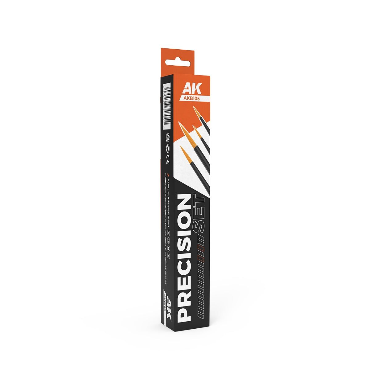 AK Interactive AKB105 PRECISION BRUSHES SET – imagen 2