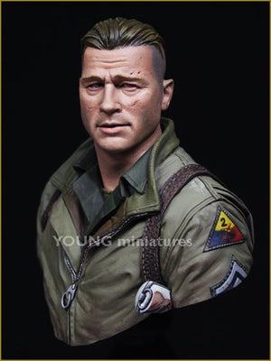 Young Miniatures YM1852 HELL ON WHEELS 2nd Armored Division WWII 1/10 – zdjęcie 2
