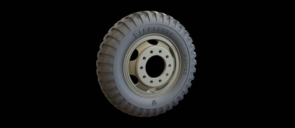 Panzer Art RE35-373 White 666 Road Wheels (Firestone) 1/35 – imagen 3