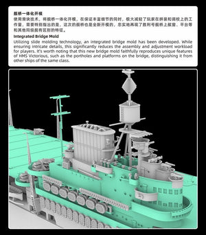 FlyHawk Model FH1135 HMS Victorious 1/700 – imagen 9