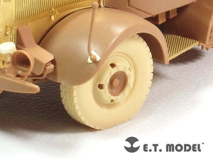 E.T. Model ER35-039 WWII German Heavy Halftrack L-4500 R MAULTIER Weighted Road Wheels For ZVEZDA 3603 1/35 – imagen 3