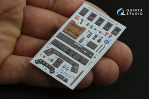 Quinta Studio QD32120 Fw 190 A-8/A-9 3D-Printed &amp;amp; coloured Interior on decal paper ( Revell ) 1/32 – imagen 8