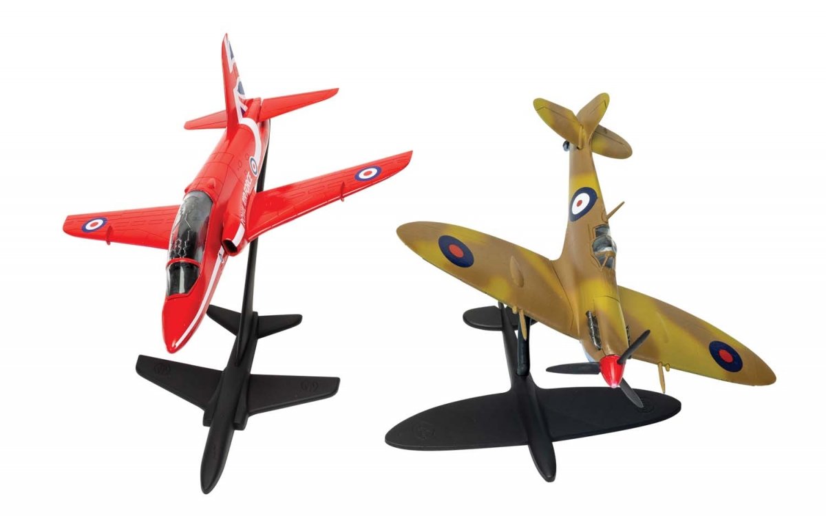 Airfix 50187 Supermarine Spitfire &amp;amp; RAF Red Arrows Hawk - Gift Set 1/72 – imagen 3