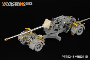 Voyager Model PE35348 WWII German PaK 43/3 L/71 mit Behelfslafette For DRAGON 6522 1/35 – immagine 3