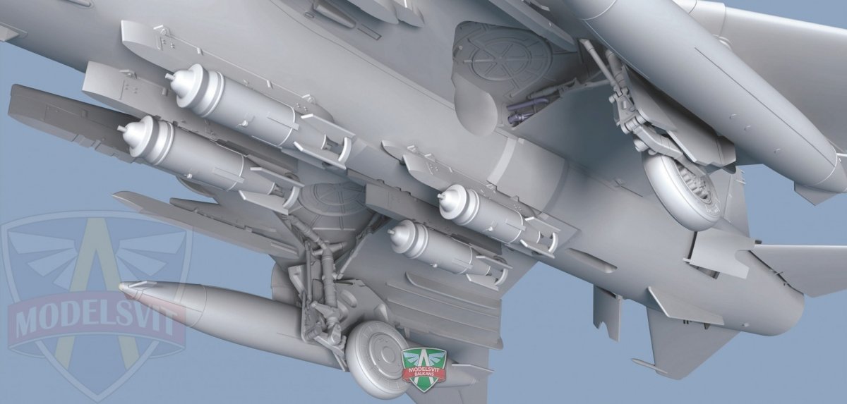 Maquette Modelsvit 72047 Su-17M3 chasseur-bombardier avancé 1/72 – image 5