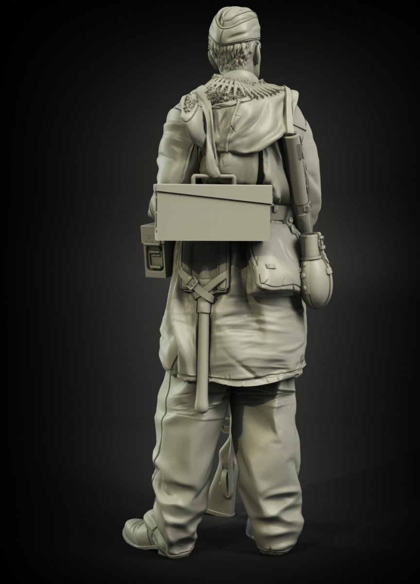 Panzer Art FI35-064 Waffen-SS Anorakanzug MG-42 ammo carrier 1/35 – imagen 3