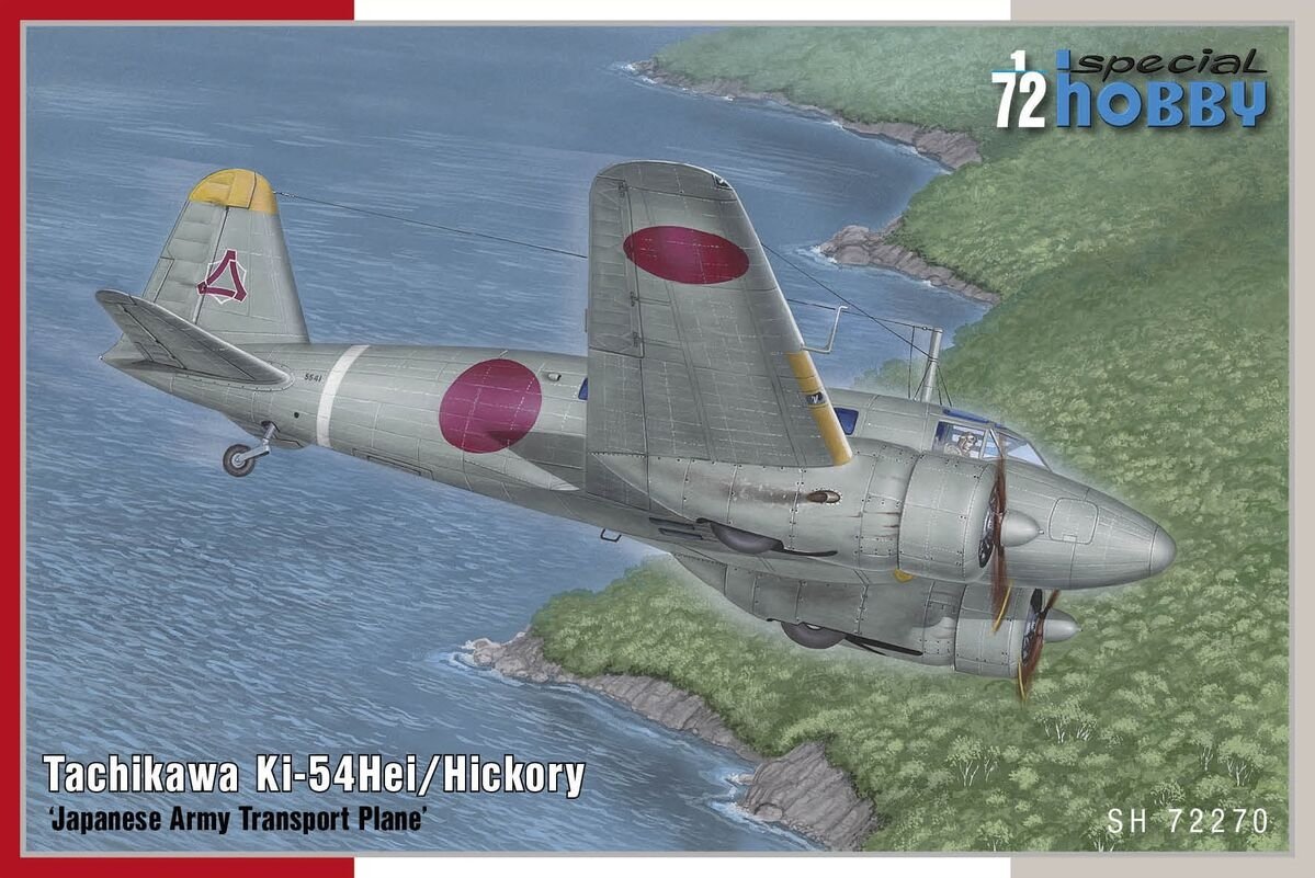 Special Hobby 72270 Tachikawa Ki-54 Hei / Hickory « Avion de transport de l'armée japonaise » 1/72