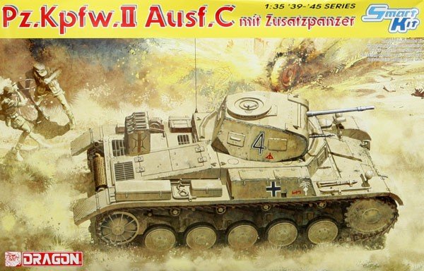 Dragon 6432 Pz.Kpfw.II Ausf.C mit Zusatzpanzer 1/35