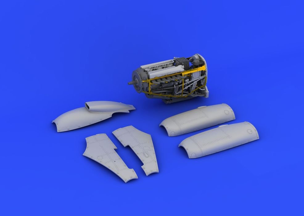 Eduard 648200 Spitfire Mk. VIII engine 1/48 (EDUARD) – imagen 6