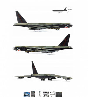 Academy 12632 USAF B-52D Stratofortress 1/144 – imagen 4