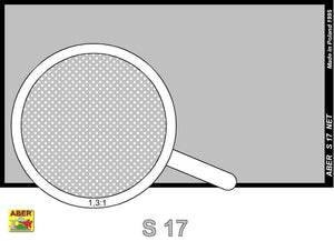 Aber S-17 Drilled plate 0,8 mm – immagine 2