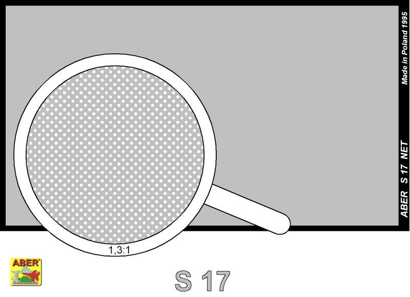 Aber S-17 Drilled plate 0,8 mm – immagine 2