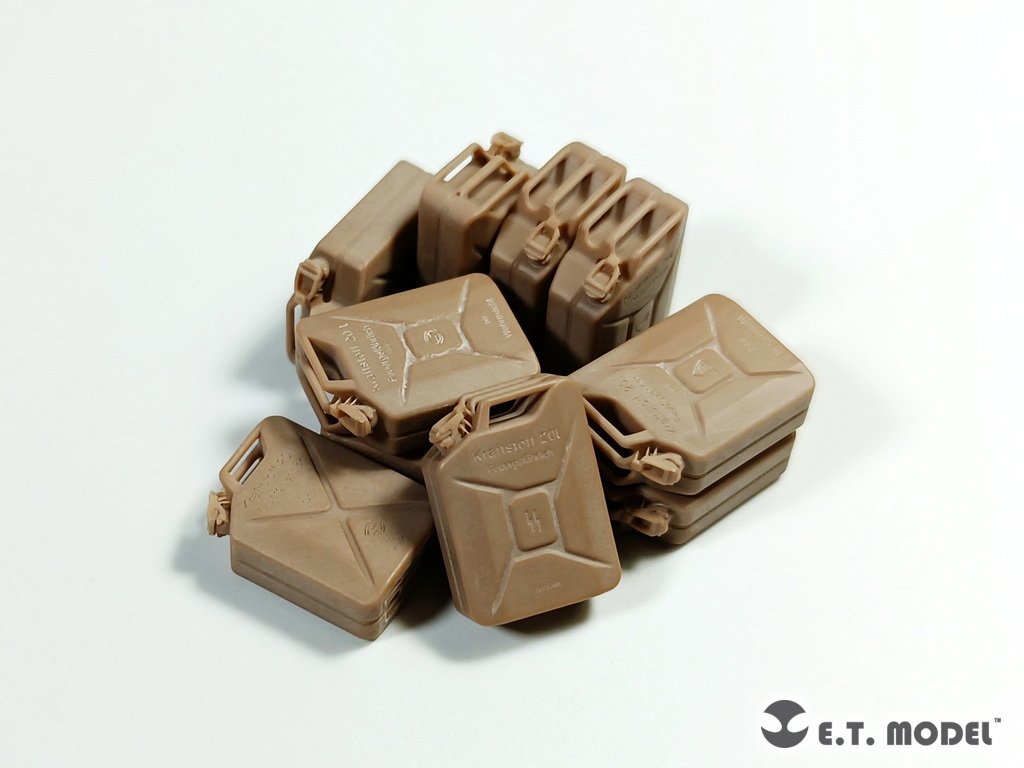 E.T. Model P35-242 WWII German 20L JERRY CANS SET(3D Printed) 1/35 – immagine 5
