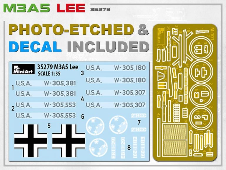 MiniArt 35279 M3A5 LEE 1/35 – imagen 2