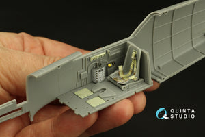 Quinta Studio QD32177 Bf 109E3/4 3D-Printed coloured Interior on decal paper (Trumpeter) 1/32 – imagen 7