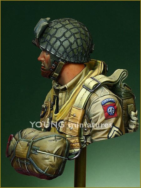 Young Miniatures YM1824 US Paratroopers 82nd Airborne Normandy 1944 1/10 – Bild 9