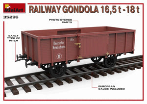 MiniArt 35296 RAILWAY GONDOLA 16,5-18t 1/35 – imagen 6