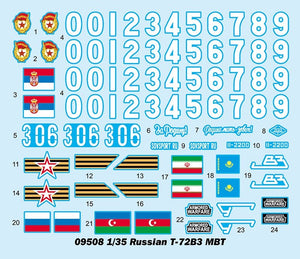 Trumpeter 09508 Russian T-72B3 MBT 1/35 – immagine 14