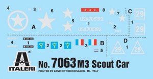 Italeri 7063 M3A1 Scout Car 1/72 – imagen 9