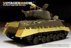 Voyager Model PE35811 WWII US M4A3E8 Sherman Fenders/Track Cover （For TAMIYA 35346) 1/35 – imagen 3