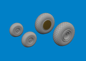 Eduard 672380 B-24H wheels AIRFIX 1/72 – zdjęcie 2