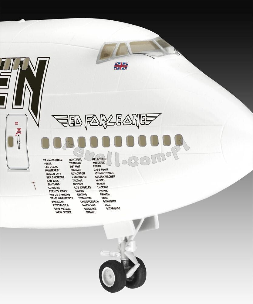Revell 03780 Boeing 747-400 Ed Force One 1/144 – Bild 6