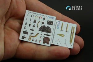 Quinta Studio QD48134 Spitfire Mk.I 3D-Printed &amp;amp; coloured Interior on decal paper (Tamiya) 1/48 – Bild 2