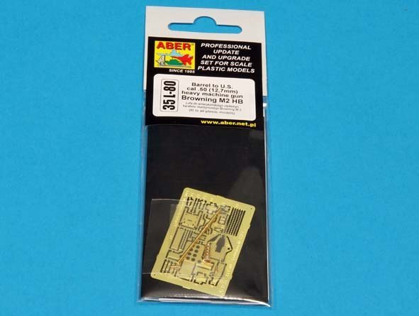 Aber 35L-080 Barrel for U.S heavy machine gun cal .50 Browning M2 HB 1/35 – immagine 7