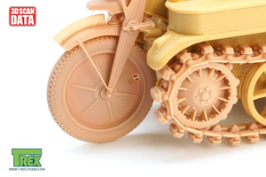 T-Rex Studio TR85059 Kettenkaraftrad Tracks w/Sprockets, Wheels Type 1 1/35 – imagen 3