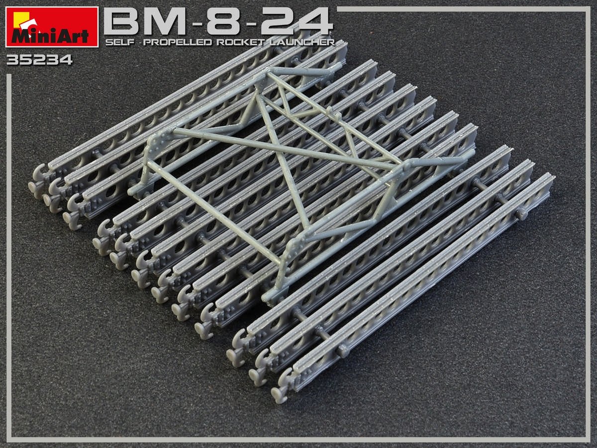 MiniArt 35234 BM-8-24 SELF-PROPELLED ROCKET LAUNCHER 1/35 – imagen 7
