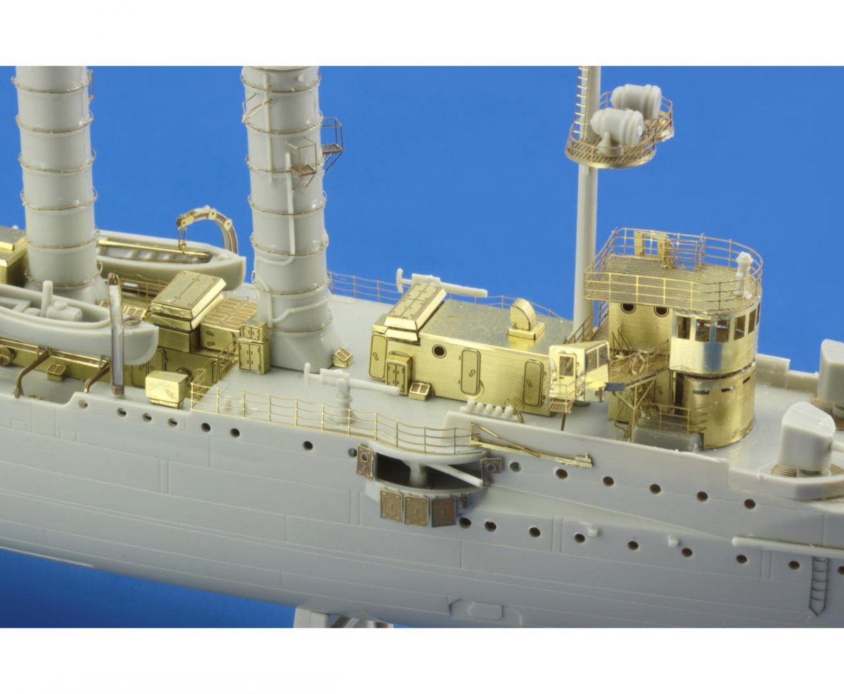 Eduard 53114 SMS Emden part 1 REVELL 1/350 – imagen 7