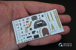 Quinta Studio QD32020 Spitfire Mk.XVI 3D-Printed &amp;amp; coloured Interior on decal paper (for Tamiya kit) 1/32 – imagen 2