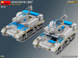 MiniArt 35421 BRITISH STUART MK.I HONEY EARLY PROD. INTERIOR KIT 1/35 – imagen 4