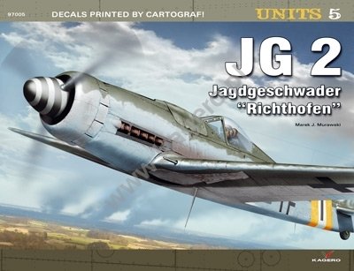 Kagero 97005 JG 2. Jagdgeschwader &amp;quot;Richthofen&amp;quot; (decals) EN