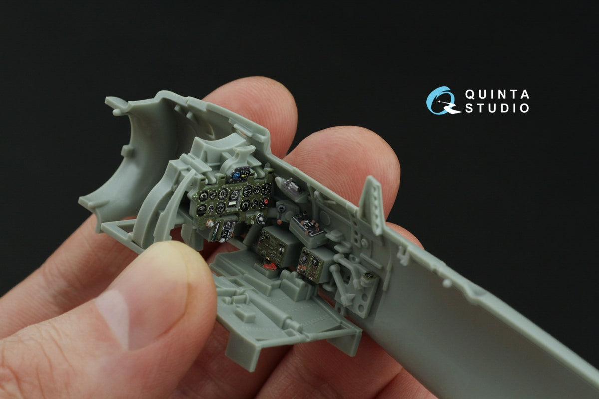 Quinta Studio QD48469 A6M2 Zero (Nakajima Prod.) 3D-Printed colored Interior on decal paper (Academy) 1/48 – image 8