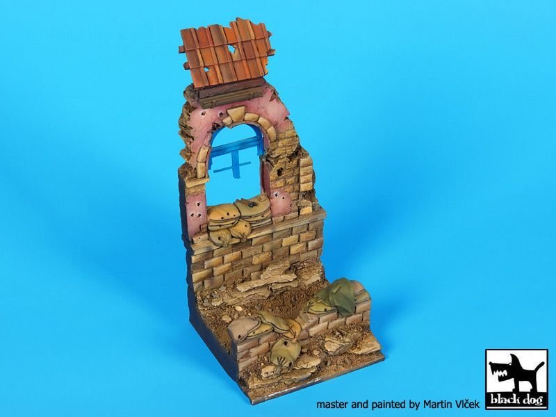 Black Dog D35103 House ruin Italy 1944 base 1/35 – imagen 4