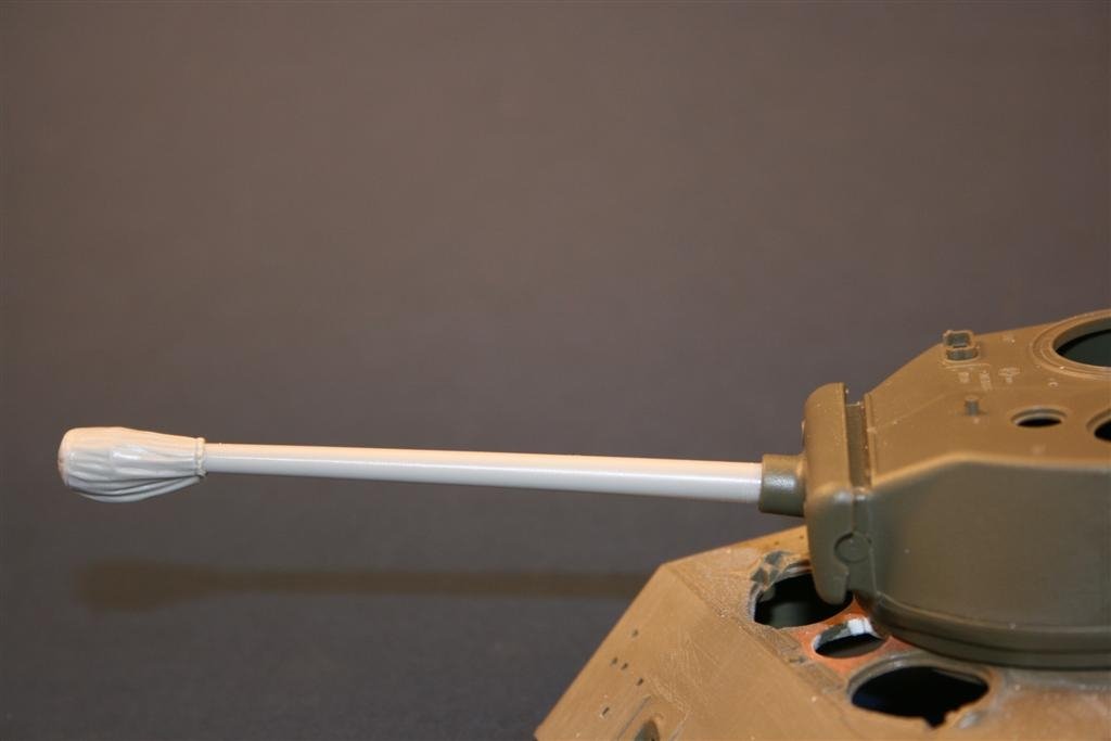 Panzer Art RE35-089 M1 76mm Barrel with canvas cover for M4 Sherman tank 1/35 – imagen 3