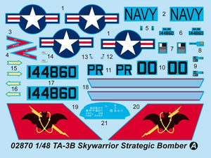 Trumpeter 02870 TA-3B Skywarrior Strategic Bomber 1/48 – Bild 14