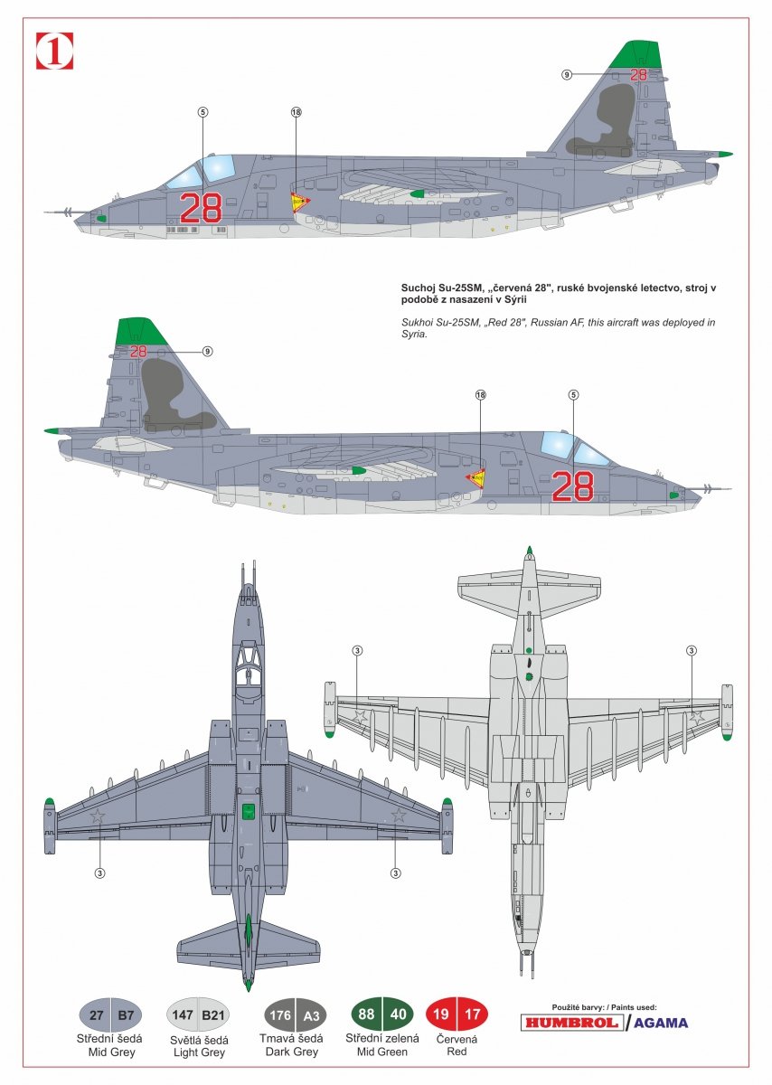 Kozavody Prostejov KPM4806 Su-25SM 1/48 – immagine 5
