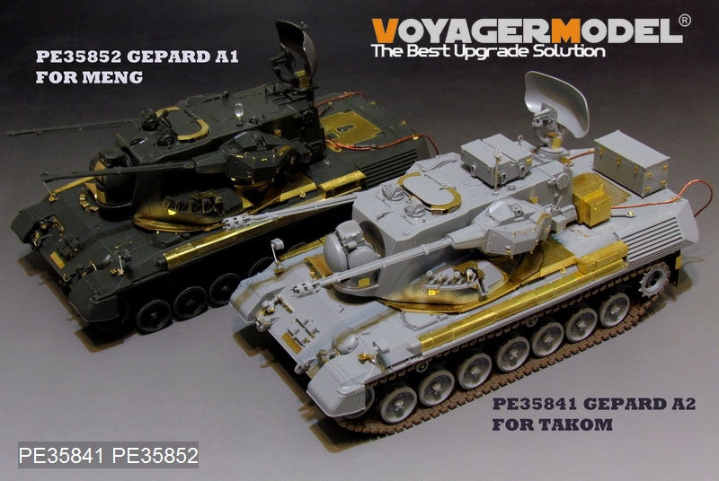 Voyager Model PE35852 Modern German Gepard A1 SPAAG Basic For MENG TS-030 1/35 – imagen 13